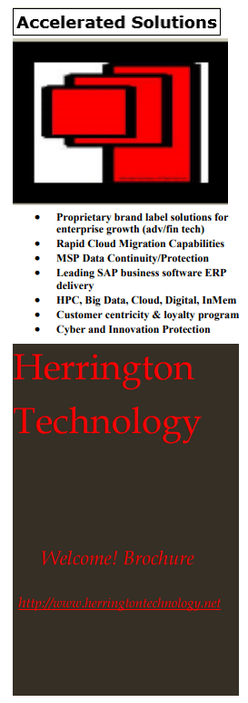 Welcome! Brochure for Herrington Technology
